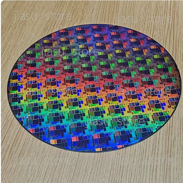 6 8 12 inch CPU Wafer Silicon Science Technology Pendulum Piece  Photoetching Circuit Chip Semiconductor Silicon Wafer