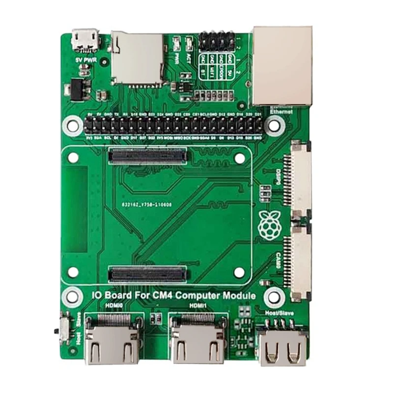 

IO Board For CM4 Compute Module For Raspberry Pi 4B Expansion Board Dual IO Board