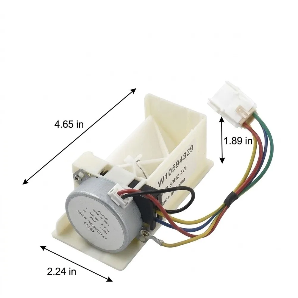 Fridge Airflow Regulator Air Damper Control For Restoring Cooling Efficiency Efficient Appliance Noise Reduction For WPW10594329