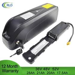 Hailong G80 Ebike Battery 36V 48V 52V DownTube Ebike Scooters Battery 500W-1500W Bafang Voilamart AW Ebikeling JauoPay PEXMOR