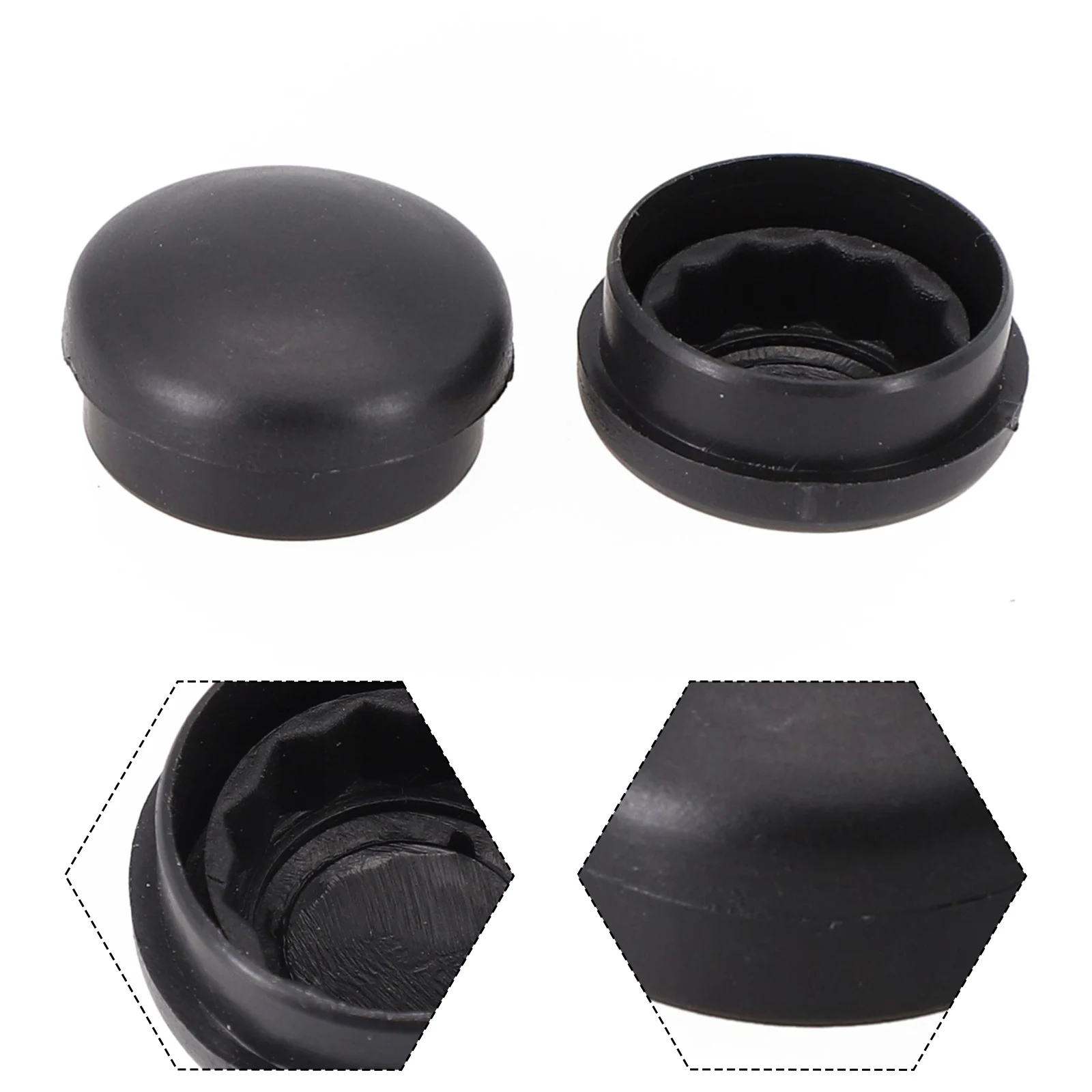 For A1 2010-2018 Wiper Arms Nut Cap For A6 1995-2018 Cover Replacement For A3 2006-2019 For A8 1994-2019 New Style