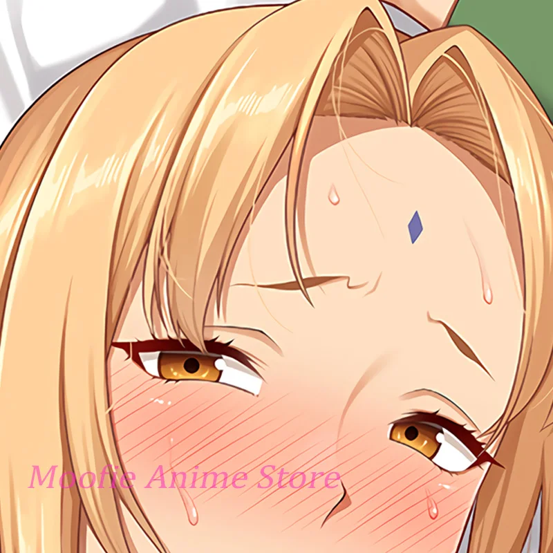 Body Pillow Cover Tsunade Dakimakura Anime Double-Sided Print 2WAY Life-Size Pillowcase