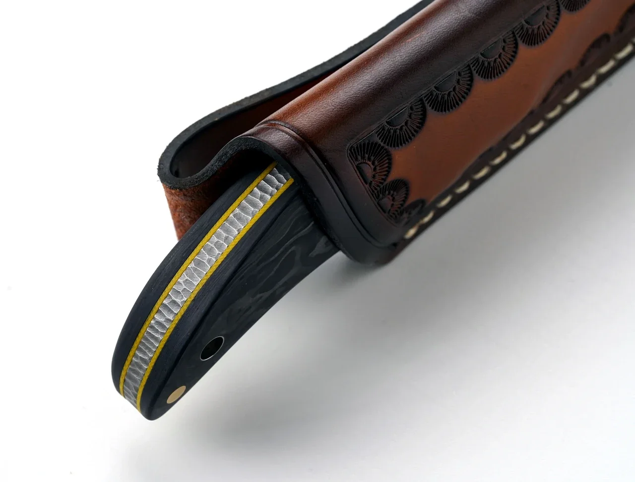 Guillot Collab Kestrel Fixed Blade, M390, Black