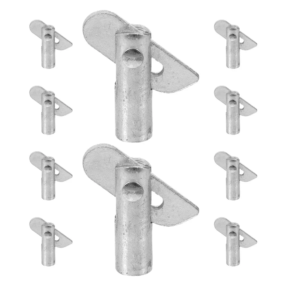 

10 Pcs Scaffolding Accessories Durable Steel Shelf Pins Easy Installation Cabinet Holders Pegs Scaffold Fasteners