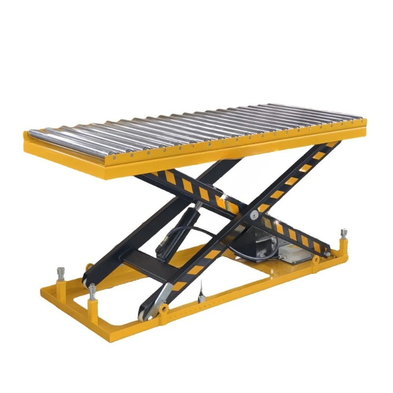 

Roller lift platform Small Roller roller conveyor belt table
