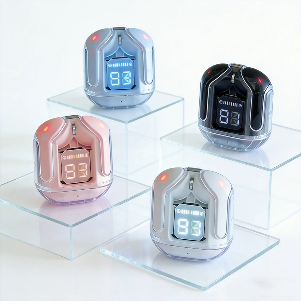 Wireless Mini Earbuds LED Power Digital Display TWS Wireless Headset Stereo Bluetooth Headphones 5.3 for allphones