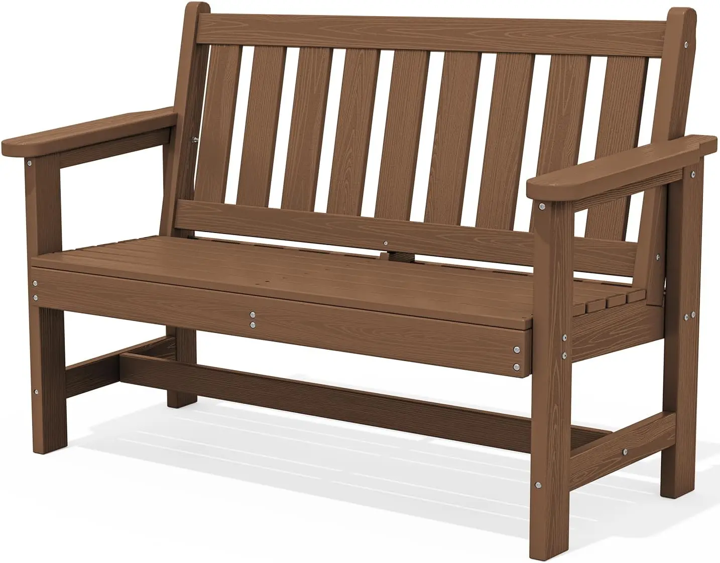 

Outdoor bench, Outdoor bench weatherproof, 2 person garden bench, 660 lb weight capacity, Outdoor patio bench, Garden