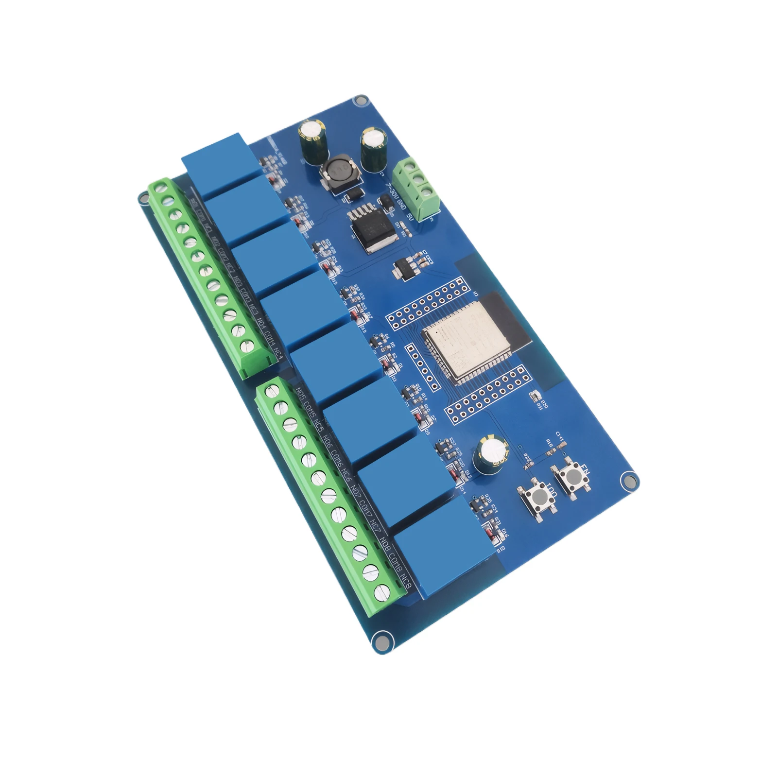 ESP32-WROOM Secondary Development Board With 8-channel Relay Smart Home Wireless Control