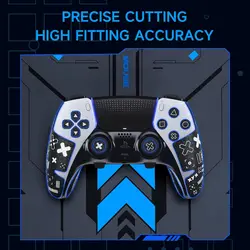 PS5 DualSense Edge Controller Performance Grips, PS5 Anti-slip Stickers Tape, Sweat-Absorbent Cover Skin, PS5 Edge Accessories