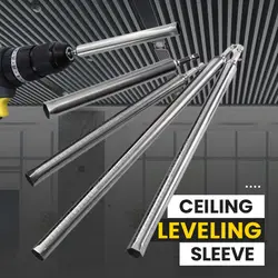 Ceiling Leveling Sleeve Rod Screw Sleeve Suspended Ceiling Installation Tools Extended Deepening Screw Rod Stainless Steel