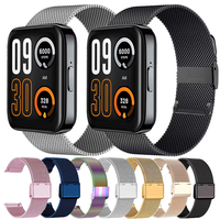 22mm Metal Strap For Realme Watch 3/3 Pro Smart Watch Accessories Stainless Steel Mlianese For Realme Watch 5/Realme S2 2 2 Pro