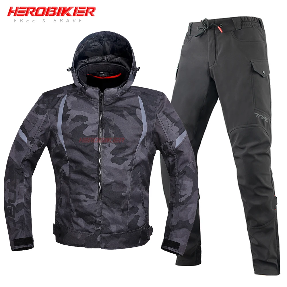 

Motorcycle Jacket Jaqueta Masculina Motoqueiro Motocross Racing Jacket Motorbike Riding Clothes Waterfroof Reflective Jacket Men