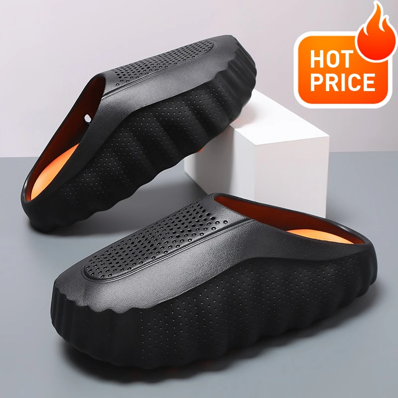 Zapatillas de marca para hombre, sandalias antideslizantes a la moda de verano para hombre, zapatos de agua, sandalias para exteriores 2026, zapatos de playa para hombre