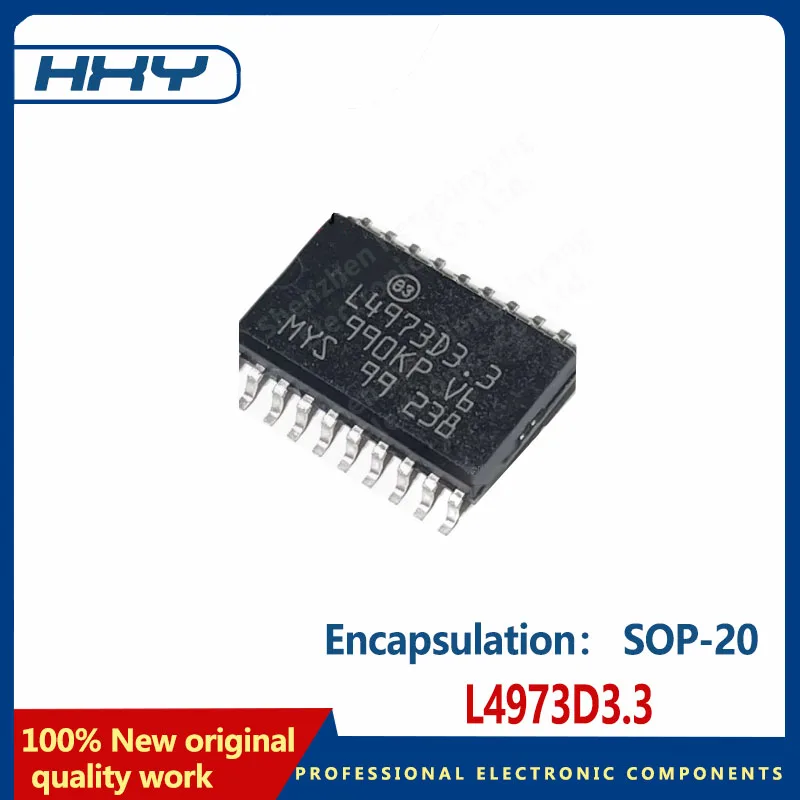 1pcs   L4973D3.3 chip SOP-20 step-down power supply chip