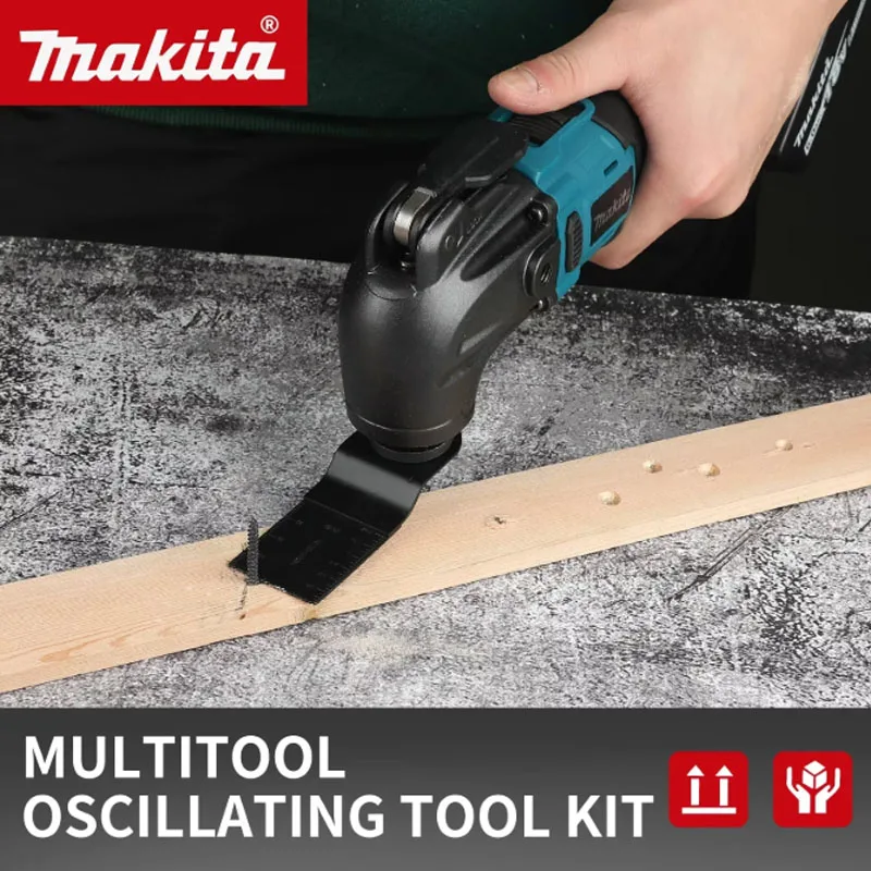 

Makita 18V Brushless Quick-Change Oscillating Tool Multi-Function Electric Trimmer for Cutting Sanding Grinding