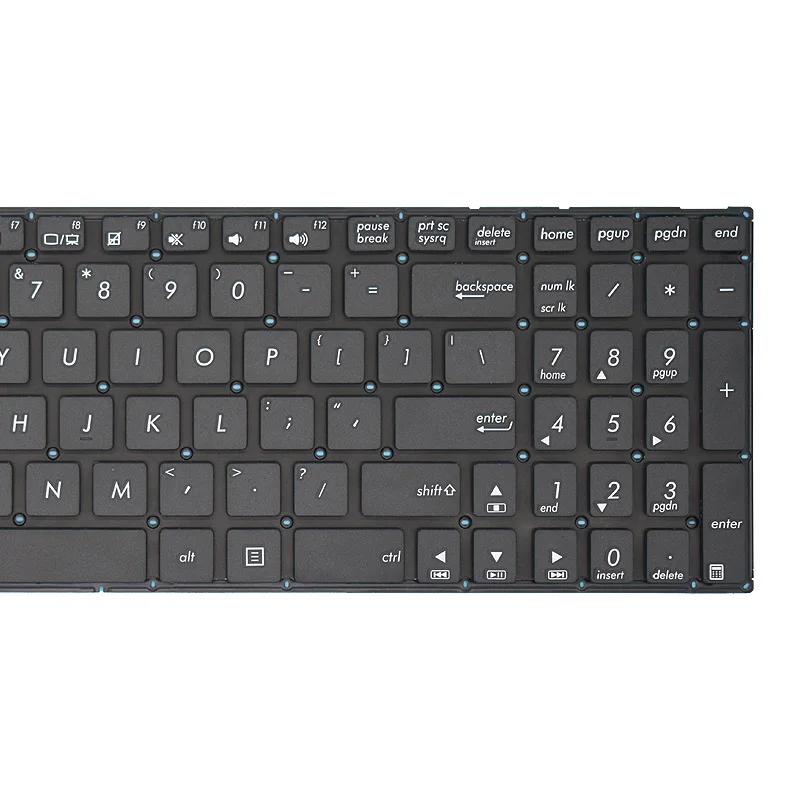 Teclado ruso nuevo para ASUS, negro, X556, X556U, A556U, K556U, F556U, R558, X756U, X756UA, X756UB, X756UQ, X756UV, X756U, X756 RU