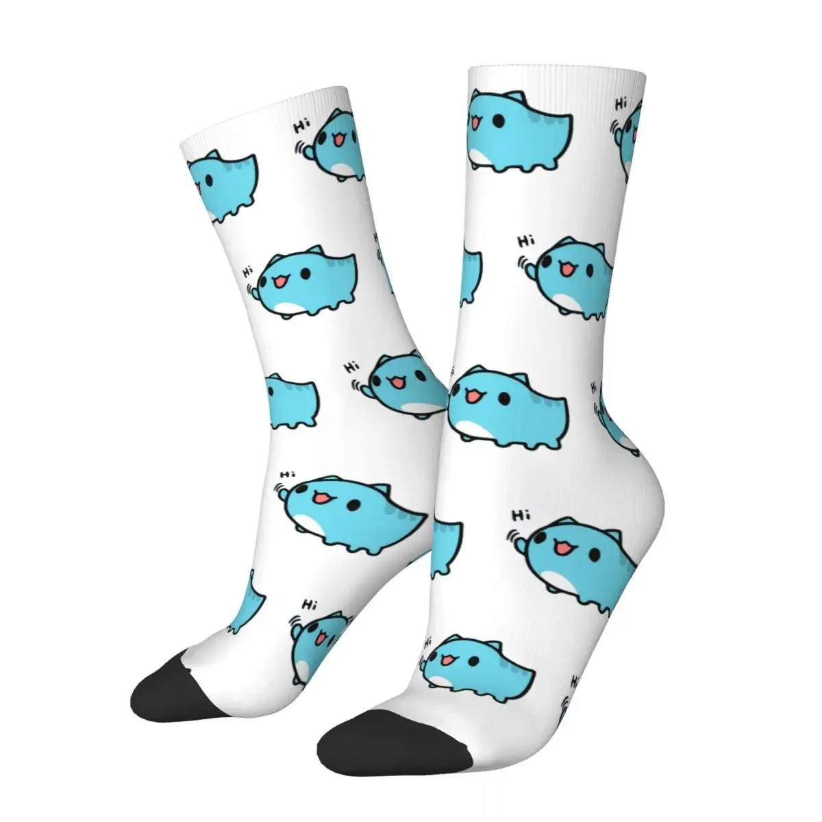 Comic Cat Bugcat Capoo Bug Cat Socks Harajuku Sweat Absorbing Stockings All Season Long Socks Accessories for Unisex Gifts