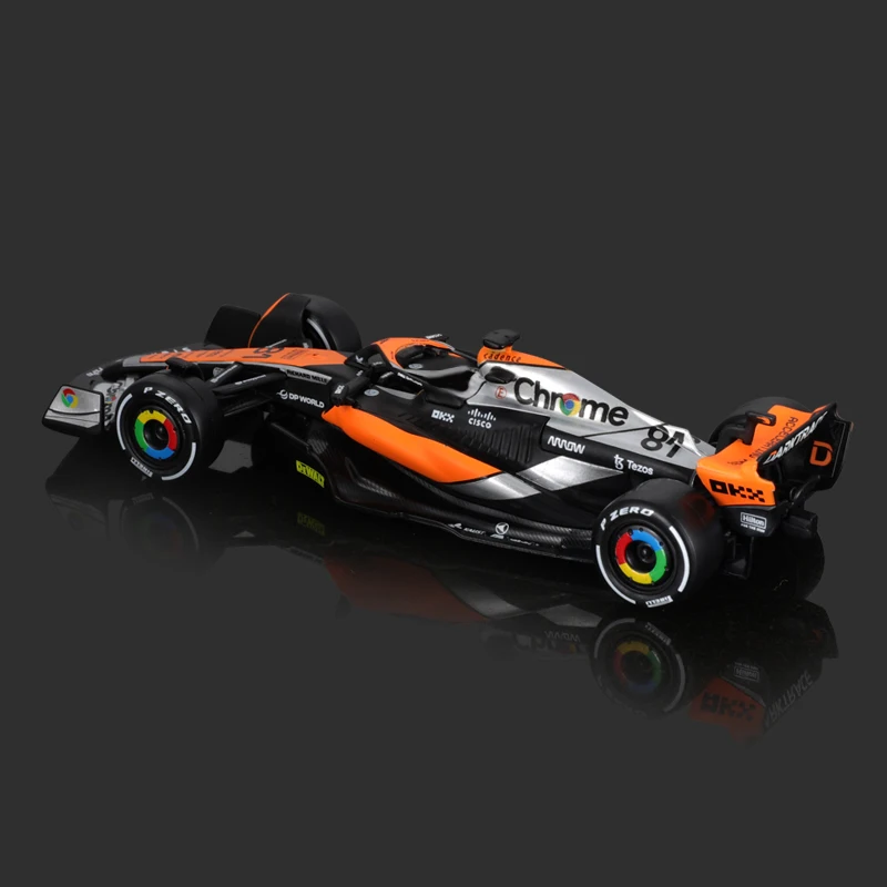 1/43 Bburago 2023 F1 McLaren MCL60 #4 #81Racing Cars Model Alloy Diecast Cars Model Gift For Aduts