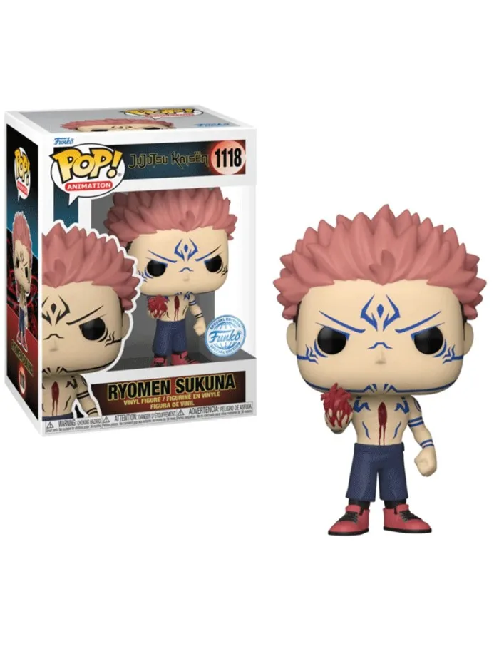 Funko Pop Ryomen Sukuna Jujutsu Kaisen Special Edition 1118