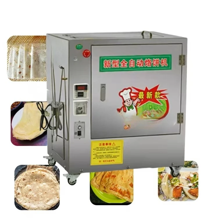 Household Automatic Pita Bread, Commercial Pancake Maker Roti Pancake Maker