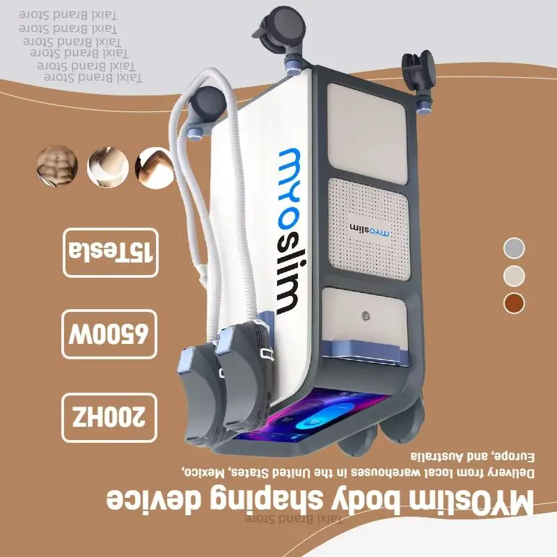 

Аппарат для коррекции фигуры MYOslim 6500W 15T 200HZ Neo RF Nova HIEMT для наращивания мышц, сжигания жира, снижения веса, стимуляции мышц, CE