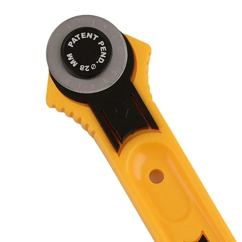 28 Millimeter patchwork roller cutter Round fabric cutting knife Handmade leather fabric roller cutter Leather and fabric cuttin image 5
