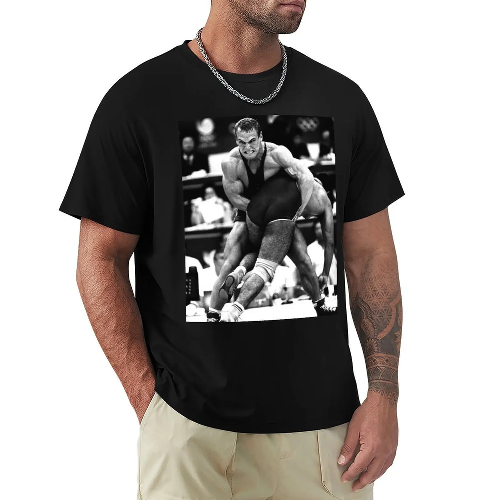 

Aleksandr Karelin T-Shirt valentines boutique clothes heavyweights oversized t shirt men