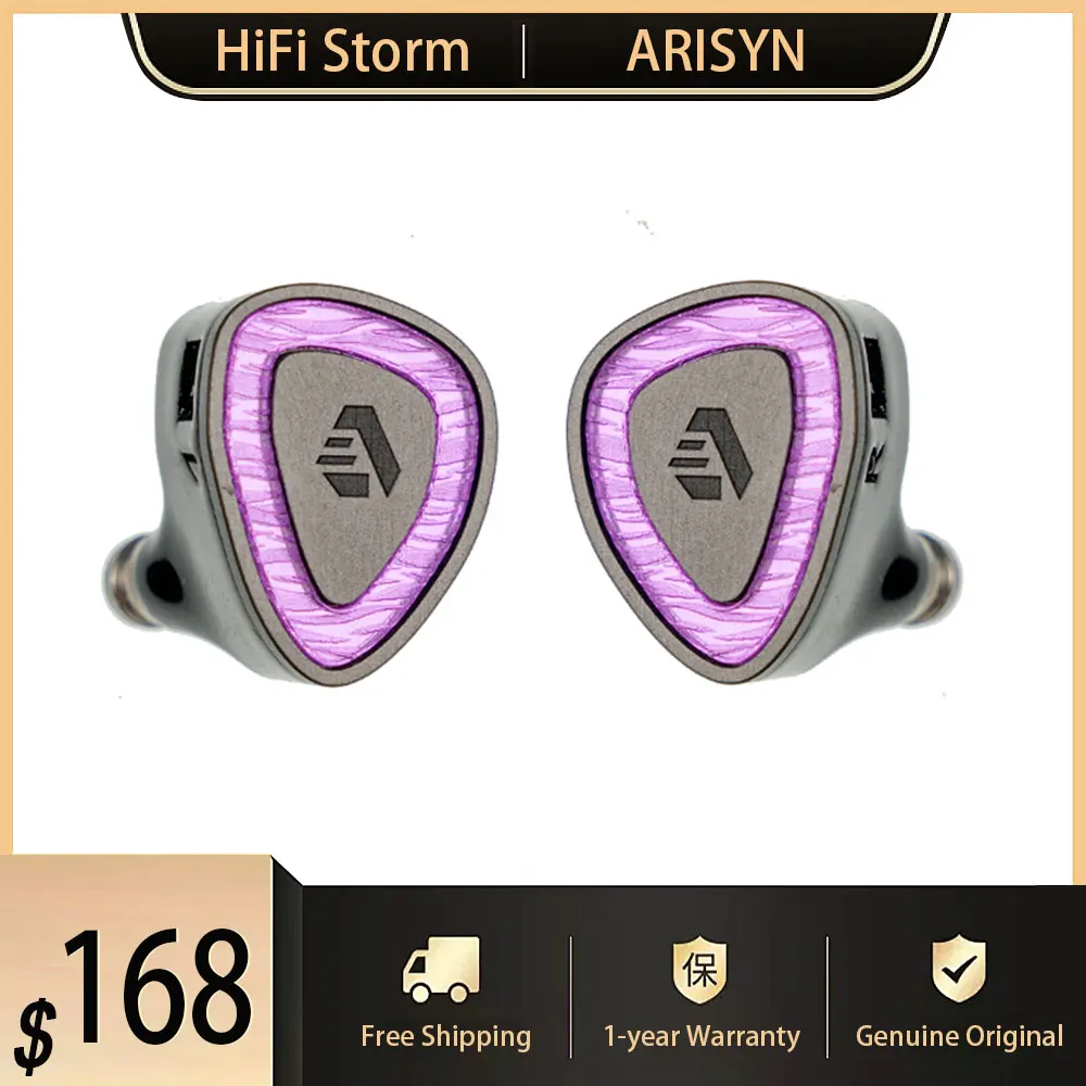 New ARISYN KONG YOU Headphone 1DD + 1BC+ 1MEMS Unit In Ear Monitor Earphone With 3.5mm 4.4mm Headset Cable For HiFi Music Audio