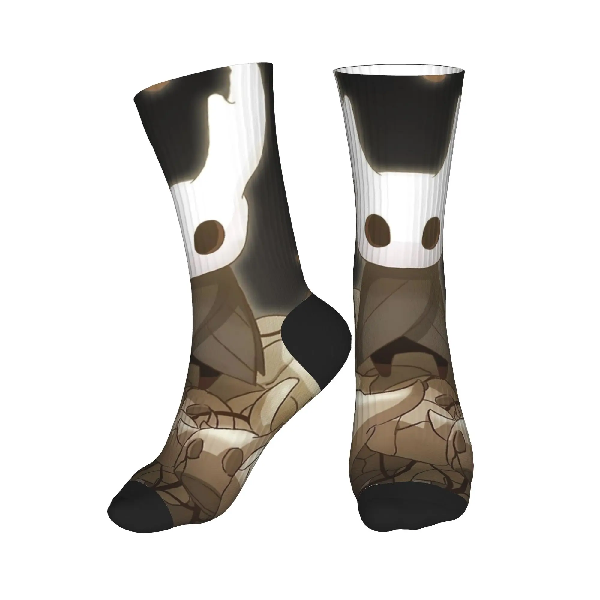 Caballero hueco Anime batalla brillo medias patrón moda calcetines otoño Anti calcetines hombres deportes al aire libre calcetines de alta calidad