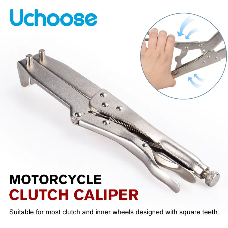 Universal Motorcycle Tools Clutch Holding Tool Motorcycle Motorbike Clutch Hub Basket Flywheel Holder Wrench Repair Removal