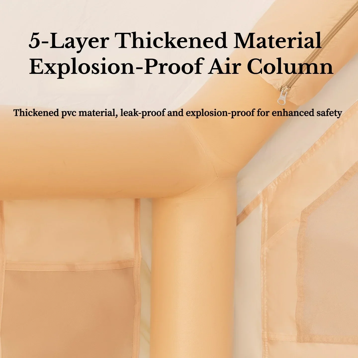 خيمة كوة كبيرة قابلة للنفخ للتنزه في الهواء الطلق من قماش أكسفورد خيمة سقف للنزهات والتخييم والمقصورة المحمولة خيمة عائلية