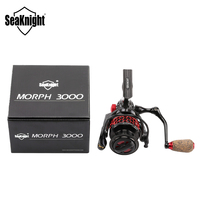 SeaKnight Brand MORPH2000 Spinning Reel 5.2:1 8KG Drag Power Fishing Reel C60 Carbon Fiber Spinning Wheel for Carp Fishing 2000