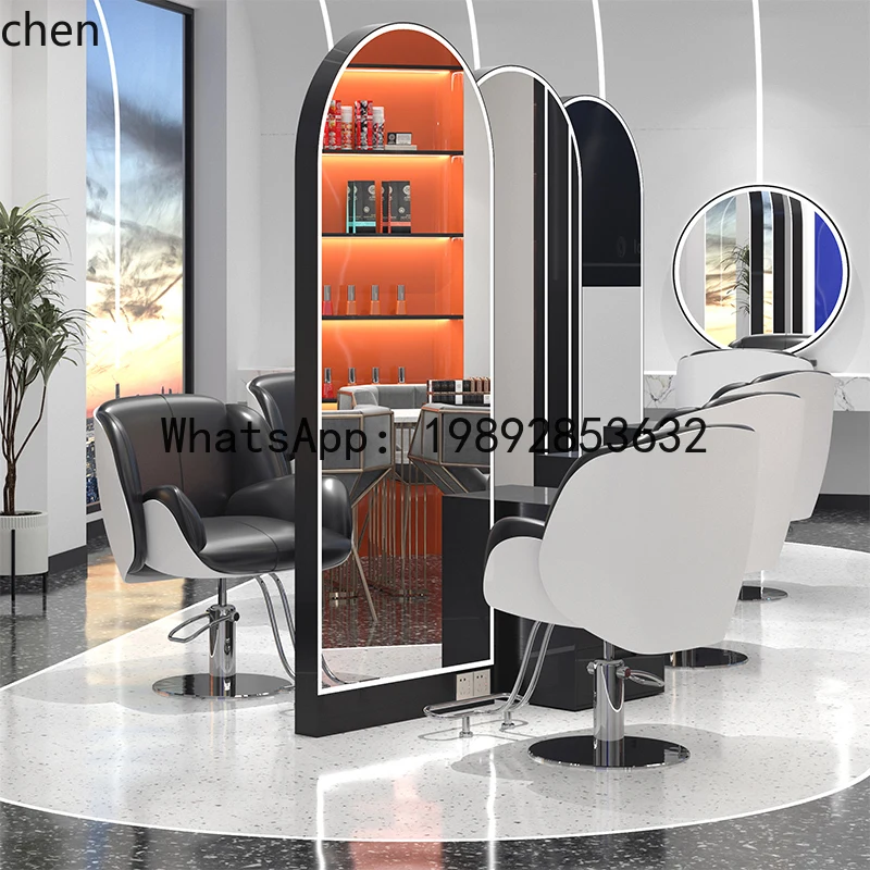 FZ FRP Barber Shop Chair Special Lifting High-end Hair Salon Chair Modern Hair Cutting Chair