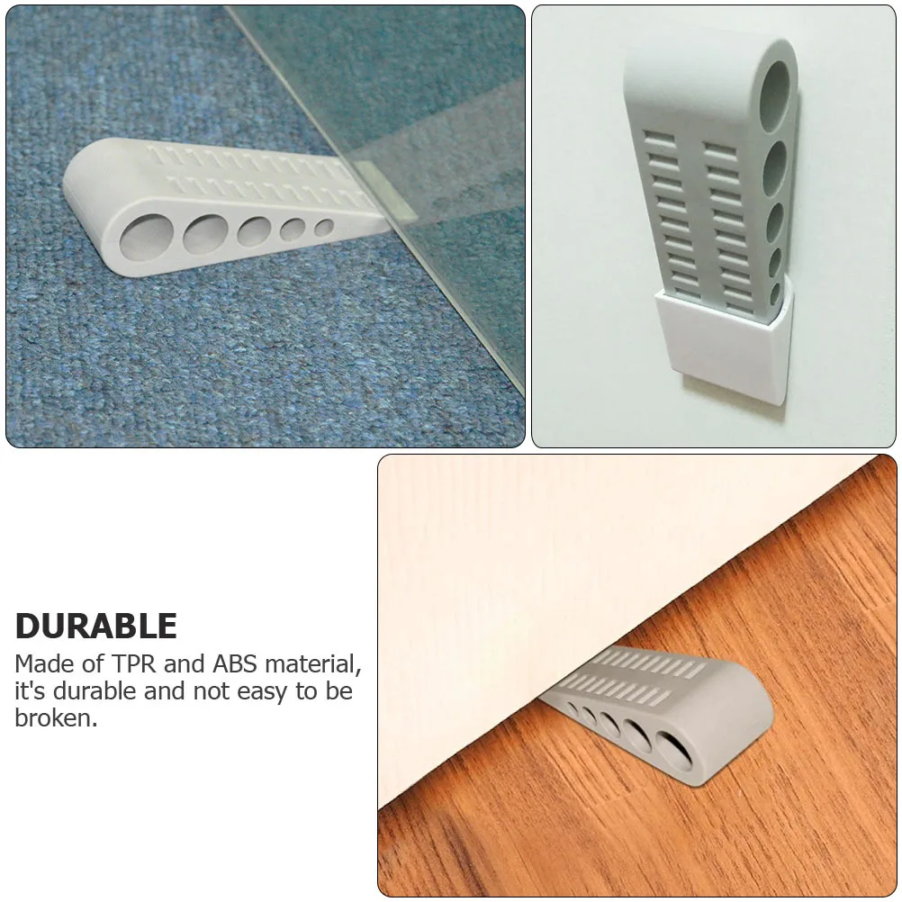 

3Pcs Safety Door Wedge Stopper Non-Skid Door Stop Tool for Home Office Prevent Slamming Protect Pets