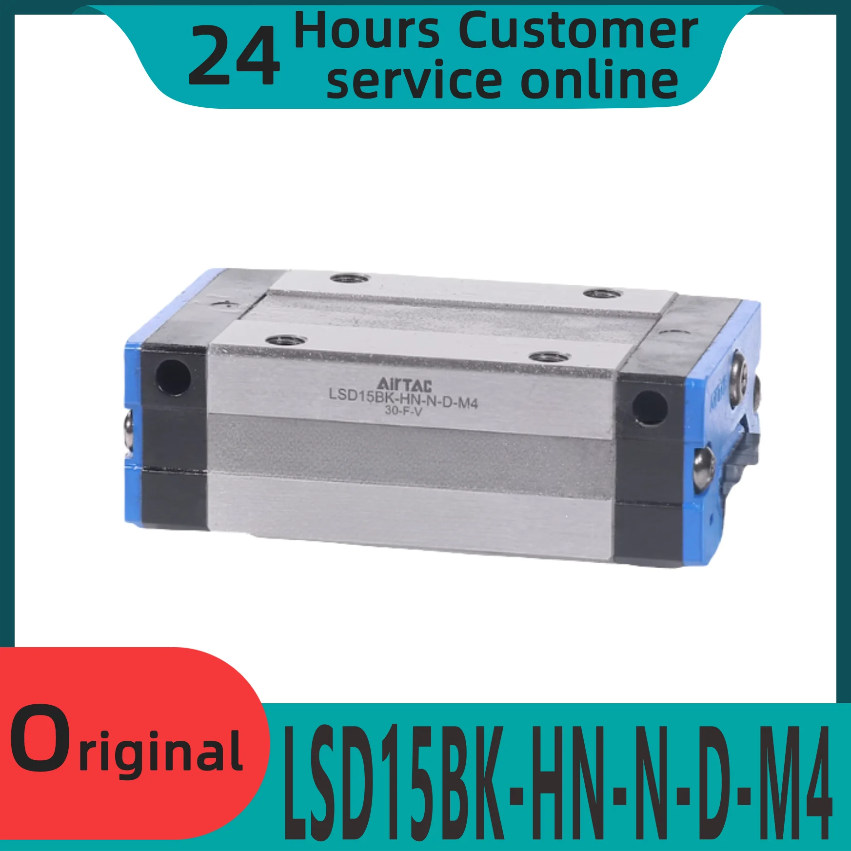 

New original guide rail slider LSD15BK-HN-N-D-M4 LSD15BK-HS-N-D-M4 LSD15BK-F1N-N-D-M4 LSD15BK-F1S-N-D-M4