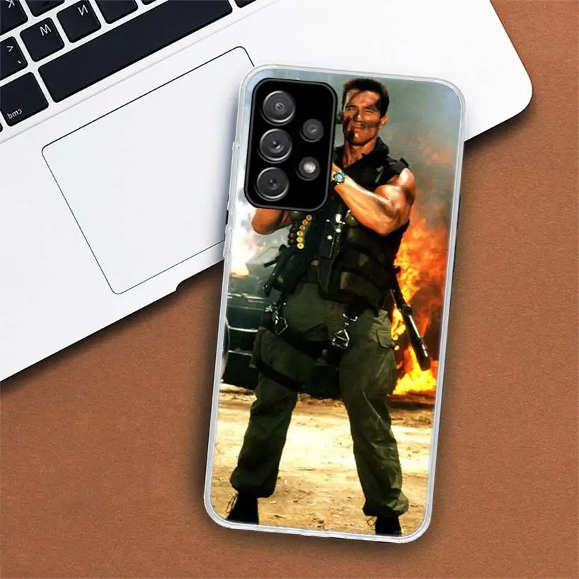 Arnold Schwarzenegger Terminator Phone Case For Samsung Galaxy A55 A54 A53 A52 A15 A14 A13 A12 A35 A34 A33 A32 A25 A24 A23 A22 A