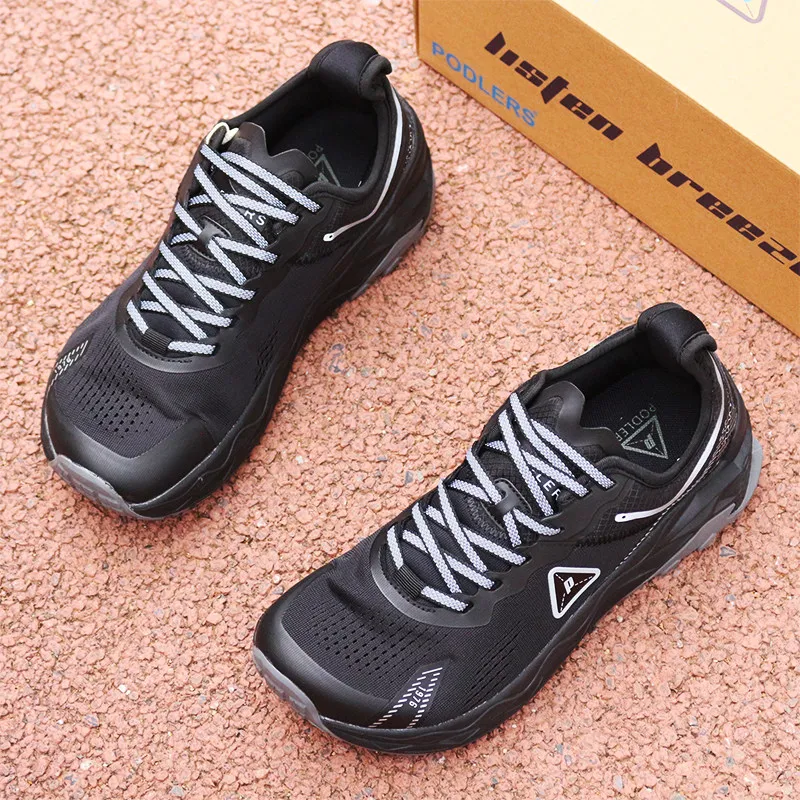 Men's Wide-Fit Trail Running Shoes Sporty Casual Footwear Comfortable and Versatile Unisex Hiking and Trail Shoes