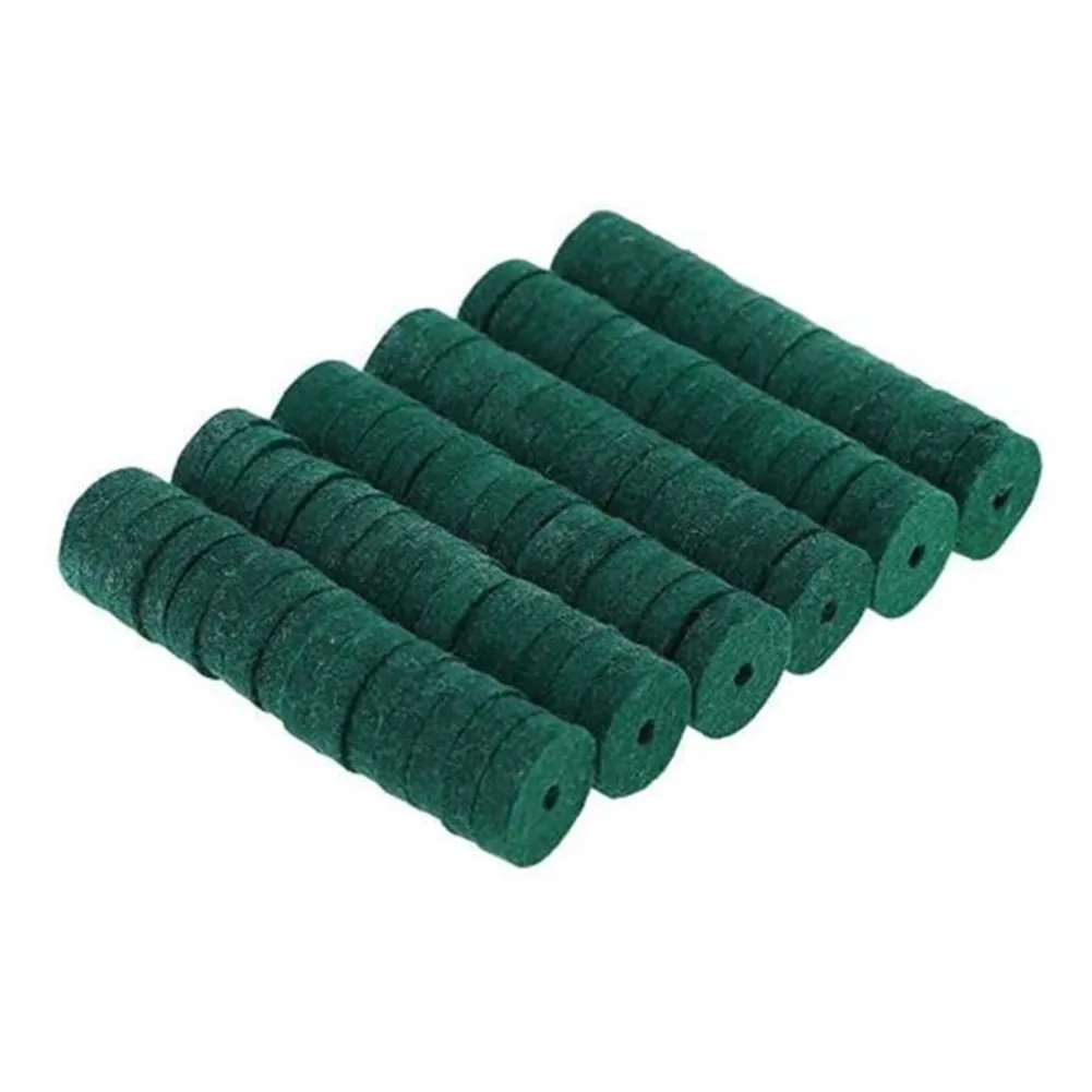 90pcs Lightweight Piano Washers Piano Keyboard Tuning Felt Ring Pad Musical Instrument Repair Tool Parts Green