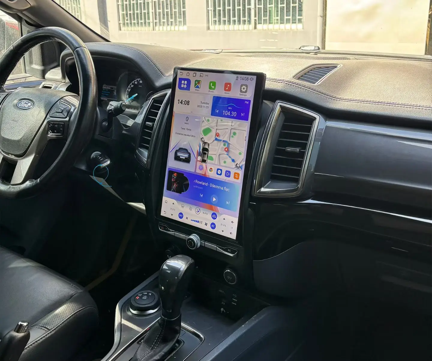 

14,5 "автомобильный радиоприемник для Ford Ranger 2016 2017 2018 2019 2020 автомобильный мультимедийный видеоплеер стерео авто GPS Carplay экран Qualcomm