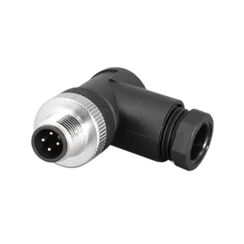 M12 sensor connector waterproof male&female plug screw threaded coupling 3 4 5 8 Pin A type sensor connectors