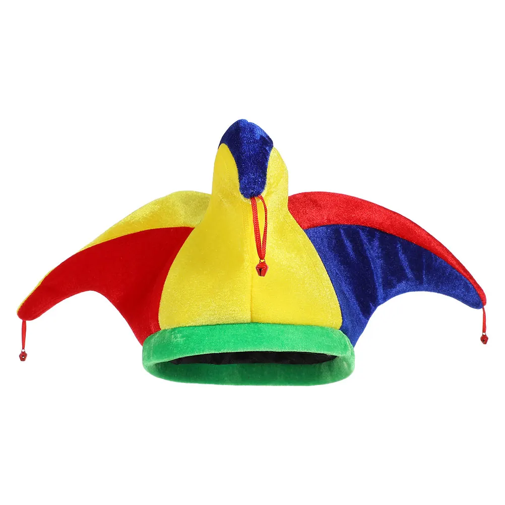 Chapéu de palhaço acessórios de fantasia tem cosplay chapéus de circo para mulheres fantasias de pano adultos mulher