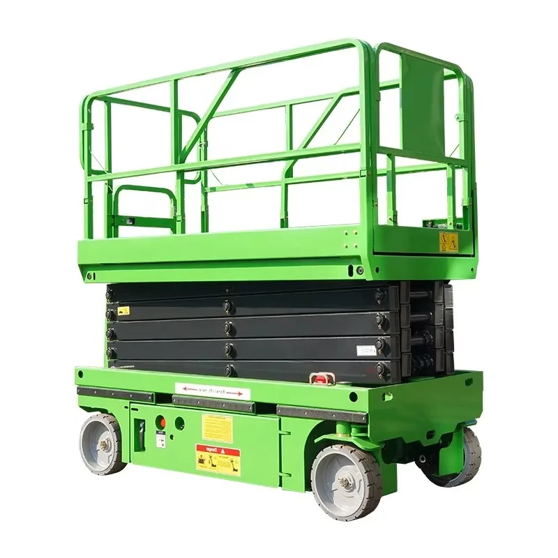 

6м 8м 10м 12м 14м Мобильная электрическая ножничная подъемная платформа для высотных работ