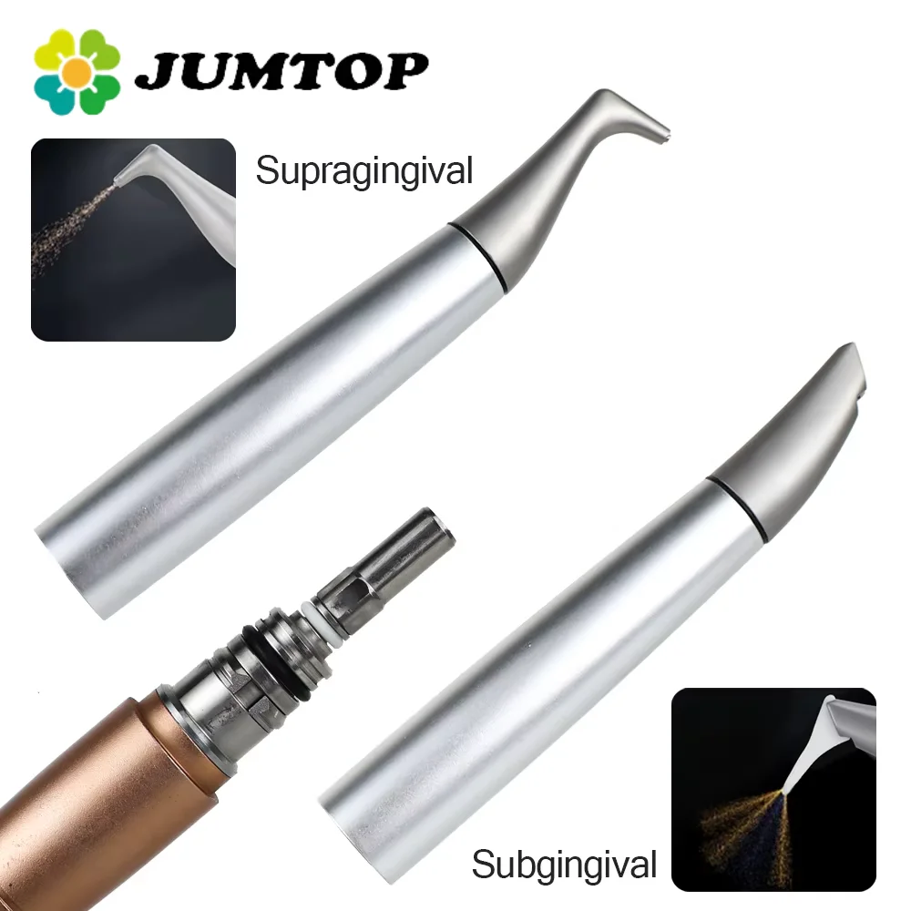 JUMTOP Dental Air Polisher for EMS MASTER OIEZON PERIO-FLOW Compatible Handle Subgingival/Supragingival Sandblasting Gun