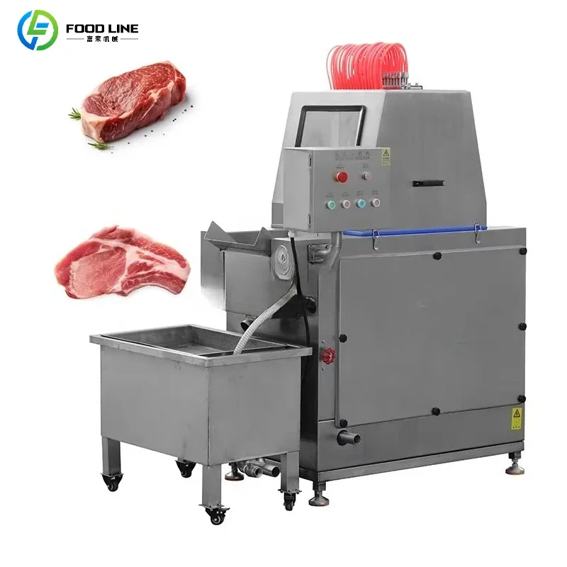 High Efficiency Electric Meat Injector / Meat Brine Injector Machine / Beef Saline Injection Machine Customized