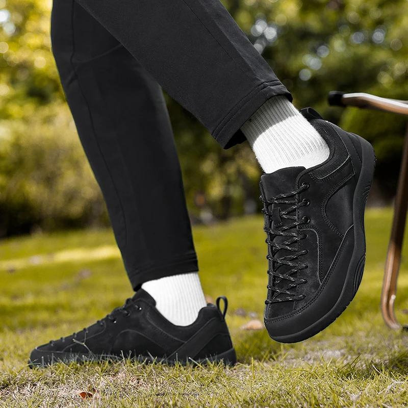 2027 Herren Damen Breiter Zehenbereich Outdoor-Wanderschuhe Große Größen Komfort Langlebig Rutschfest Lässige Trekking-Sneaker für Alle Geländearten – Detail 7