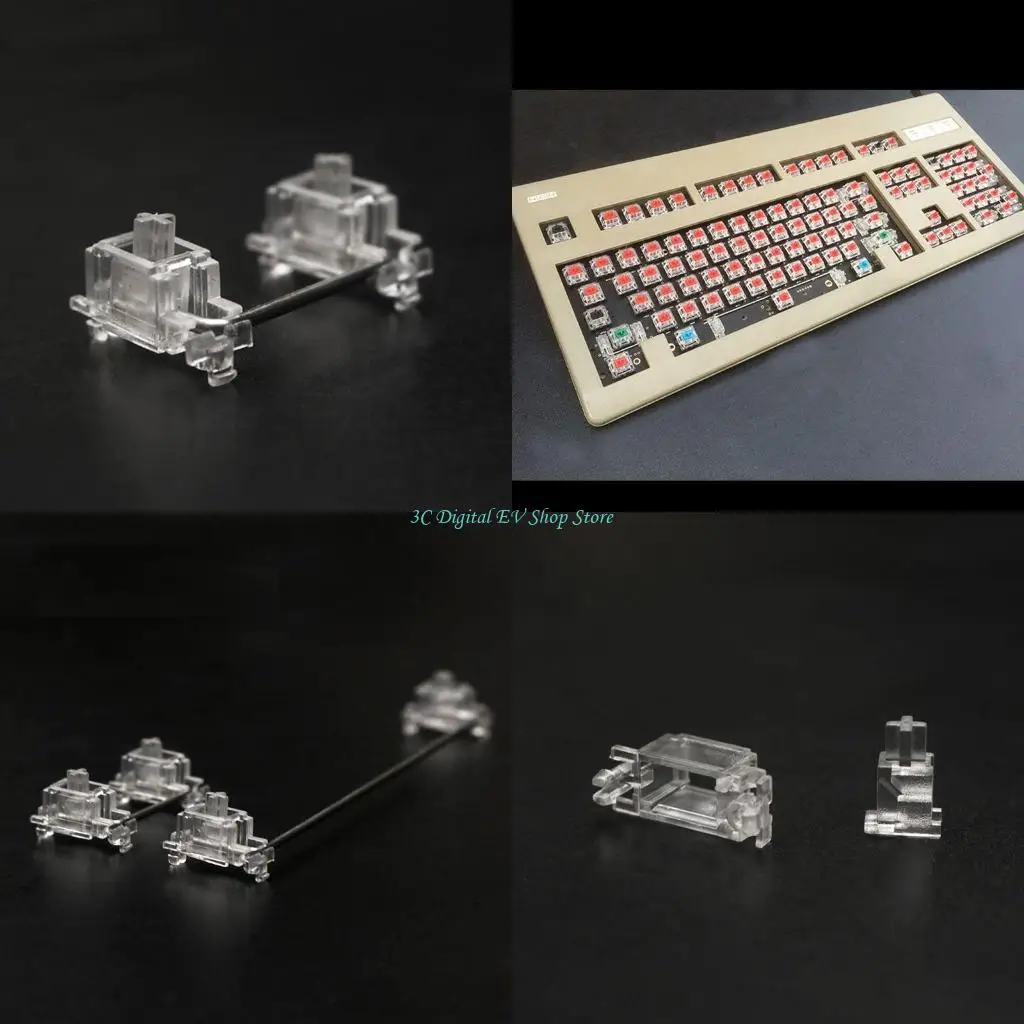 E74D Cherry MX Switch Pcb Mounted Stabilizer Case 6.25u Modifier Stabiliser Plate