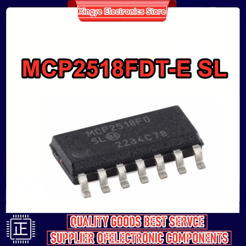 

5PCS/LOT MCP2518FDT-E/SL MCP2518FD MCP2518 2518 SOP-14 100% New Original In Stock