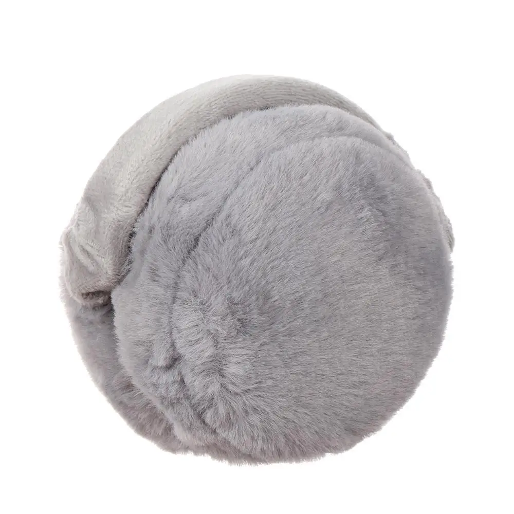 

Foldable Fashion Comfortable Foldable Autumn And Winter Ear Cover Solid Color Earflaps Women Earmuffs