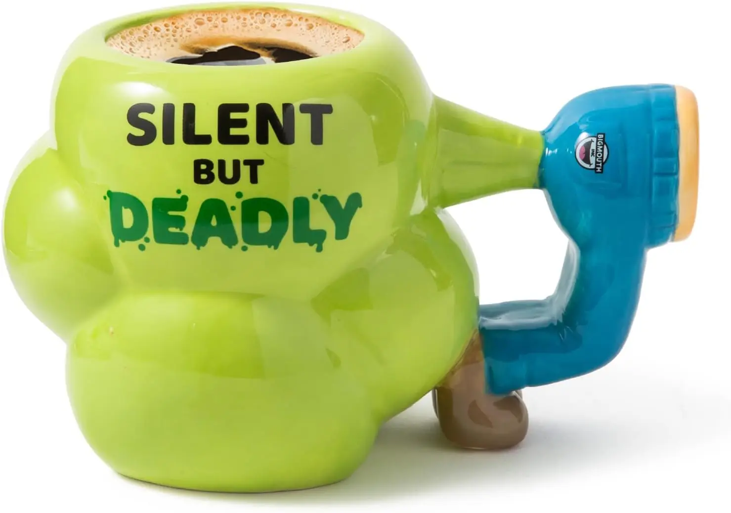 

22-уличная керамическая кружка с забавным перденем и облаком BigMouth Inc. Подарок на День отца на вечеринку с белым слоном