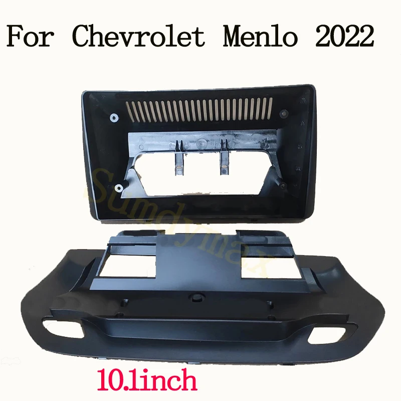 10.1 inch Car Radio Frame Fascias Navigation Panel For Chevrolet Menlo 2022 Android Screen Dask Kit Fascia Frame